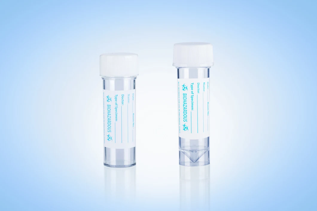 40ml Specimen Container /Urine Container Conical Bottom